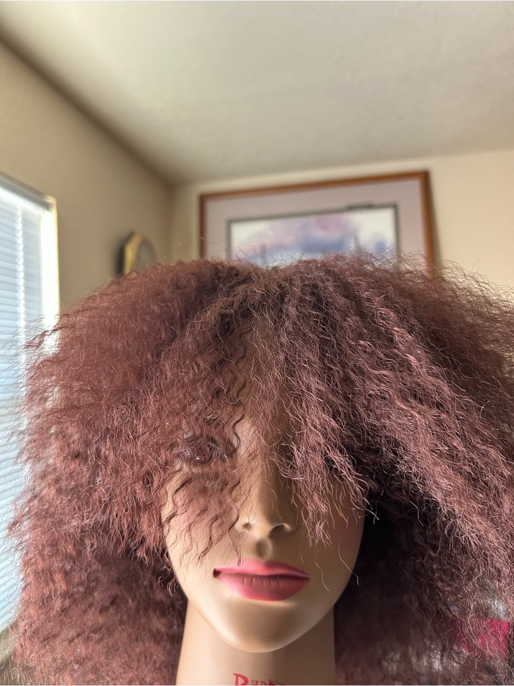 Brown Wavy Synthetic Hair Wig - Unbranded - Picture 4 of 16